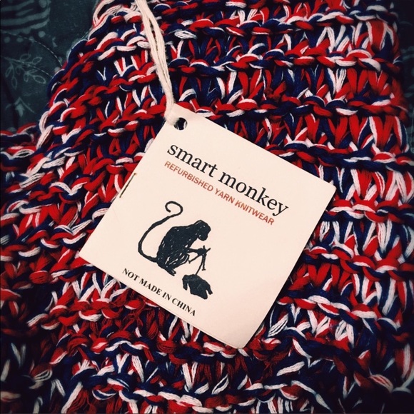 Smart Monkey Handmade Knit Market Bag - Picture 3 of 3
